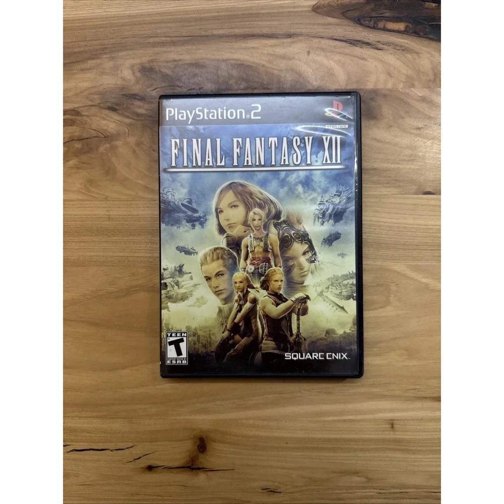 Final Fantasy XII Sony PlayStation 2 PS2, 2006 Very Good Condition Complete CIB
